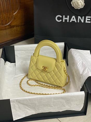 Fortok Chanel Kelly Mini Baby Yellow 19cm