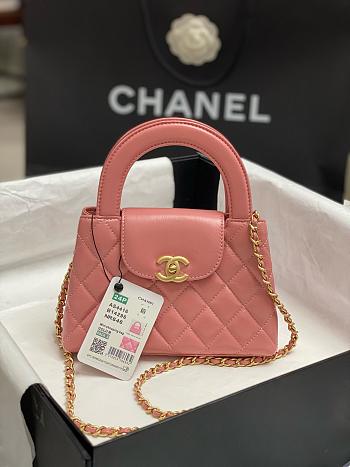 Fortok Chanel Kelly Mini Samon Pink 19cm 