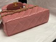 Fortok Chanel Kelly Mini Samon Pink 19cm  - 2