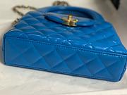 Fortok Chanel Kelly Mini Blue 19cm - 6