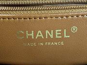 Fortok Chanel Kelly Mini Dark Brown 19cm - 5