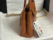 Fortok Chanel Kelly Mini Dark Brown 19cm - 4