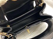 Fortok Chanel Kelly Mini Black 19cm - 5