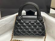 Fortok Chanel Kelly Mini Black 19cm - 4
