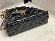 Fortok Chanel Kelly Mini Black 19cm - 3