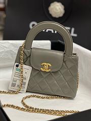 Fortok Chanel Kelly Mini Grey 19cm - 1