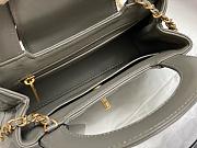 Fortok Chanel Kelly Mini Grey 19cm - 6