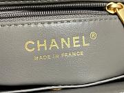 Fortok Chanel Kelly Mini Grey 19cm - 5