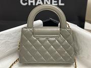 Fortok Chanel Kelly Mini Grey 19cm - 4