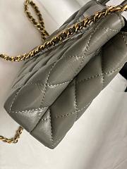 Fortok Chanel Kelly Mini Grey 19cm - 2