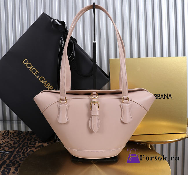 Fortok Dolce & Gabbana Capri tote Pink 18*15*13cm - 1
