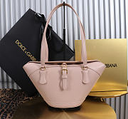 Fortok Dolce & Gabbana Capri tote Pink 18*15*13cm - 1