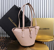 Fortok Dolce & Gabbana Capri tote Pink 18*15*13cm - 5