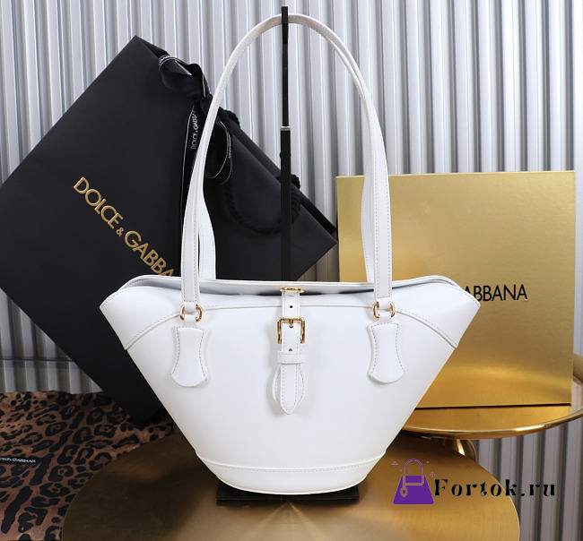 Fortok Dolce & Gabbana Capri tote White 18*15*13cm - 1