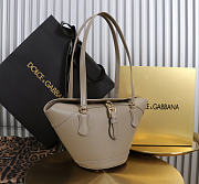 Fortok Dolce & Gabbana Capri tote Taupe 18*15*13cm - 3