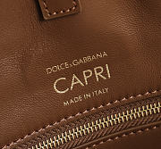 Fortok Dolce & Gabbana Capri tote Brown 18*15*13cm - 2