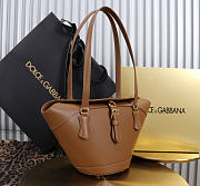 Fortok Dolce & Gabbana Capri tote Brown 18*15*13cm - 3