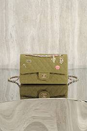 Fortok Chanel 2017 Cruise Cuba Charms Classic Double Flap 25cm - 4