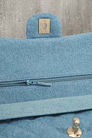Fortok Chanel Flap Bag Denim 25cm - 6