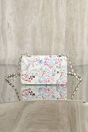 Fortok Chanel 25C Flap Bag White 20cm - 5