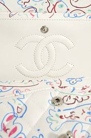 Fortok Chanel 25C Flap Bag White 25cm - 5