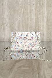 Fortok Chanel 25C Flap Bag White 25cm - 2