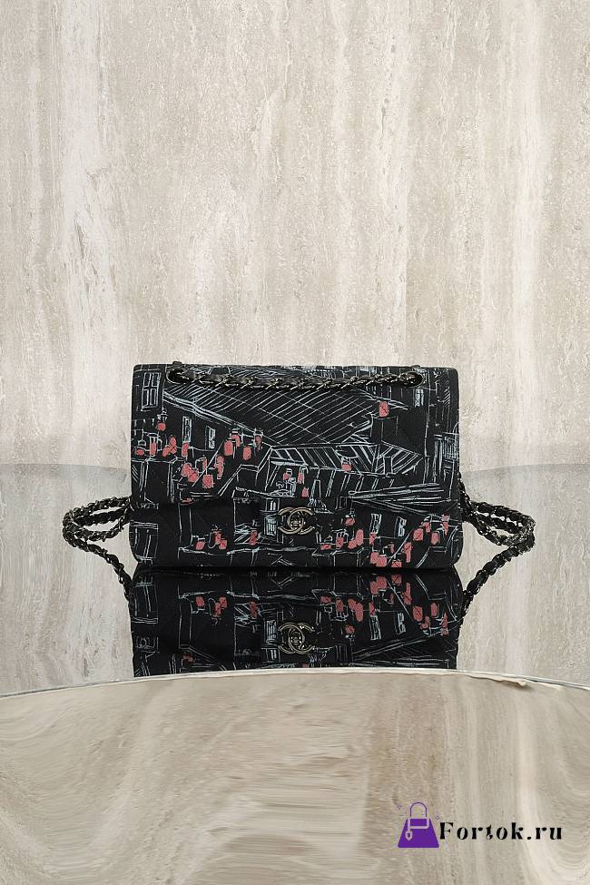 Fortok Chanel Classic Parisian Rooftop Flap Bag 25cm - 1