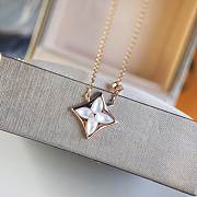  Fortok Louis Vuitton Blossom Grey Mother of Pearl Necklace - 6