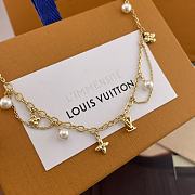 Fortok Louis Vuitton Necklace Gold  - 6
