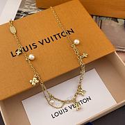 Fortok Louis Vuitton Necklace Gold  - 2
