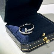 Fortok Cartier Juste un Clou Silver With Stones Ring - 1