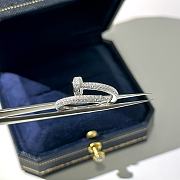 Fortok Cartier Juste un Clou Silver With Stones Ring - 5