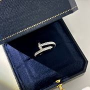 Fortok Cartier Juste un Clou Silver With Stones Ring - 4