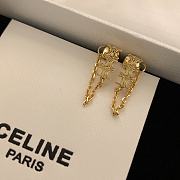 Fortok Celine Earrings Gold/ Silver - 1