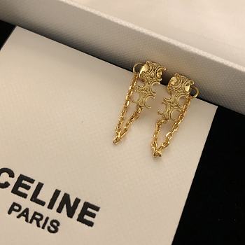 Fortok Celine Earrings Gold/ Silver