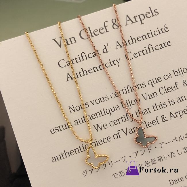 Fortok Van Cleef & Arpels Butterfly Necklace - 1