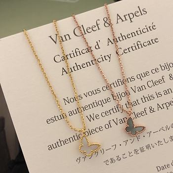 Fortok Van Cleef & Arpels Butterfly Necklace