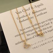 Fortok Van Cleef & Arpels Butterfly Necklace - 3