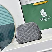 Fortok Goyard Vendôme cosmetic pouch Grey 17X14X6.5cm - 6