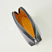 Fortok Goyard Vendôme cosmetic pouch Grey 17X14X6.5cm - 5