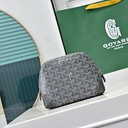 Fortok Goyard Vendôme cosmetic pouch Grey 17X14X6.5cm - 1