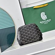 Fortok Goyard Vendôme cosmetic pouch Black 17X14X6.5cm  - 1