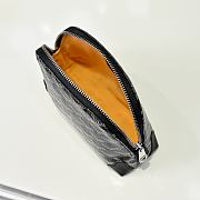 Fortok Goyard Vendôme cosmetic pouch Black 17X14X6.5cm  - 6