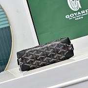 Fortok Goyard Vendôme cosmetic pouch Black 17X14X6.5cm  - 2