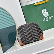 Fortok Goyard Vendôme cosmetic pouch Brown 17X14X6.5cm - 2