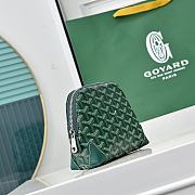 Fortok Goyard Vendôme cosmetic pouch Green 17X14X6.5cm - 6
