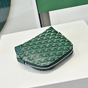 Fortok Goyard Vendôme cosmetic pouch Green 17X14X6.5cm - 5