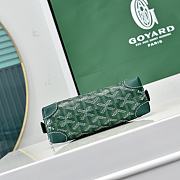 Fortok Goyard Vendôme cosmetic pouch Green 17X14X6.5cm - 3