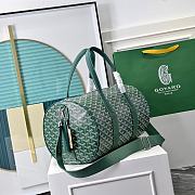 Fortok Goyard Barrel 40 Sports Bag Green 40*23*23cm  - 5