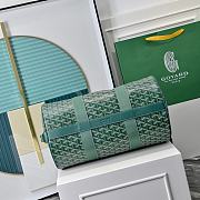 Fortok Goyard Barrel 40 Sports Bag Green 40*23*23cm  - 4